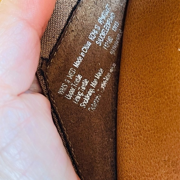 Sonoma Brown Wedge Sandals with Cork-Style Sole - Picture 5 of 5